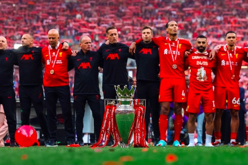 Liverpool vô địch Ngoại hạng Anh lần thứ 20
